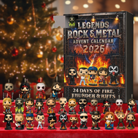 Calendrier de l'Avent RockJul™ – 24 légendes du rock