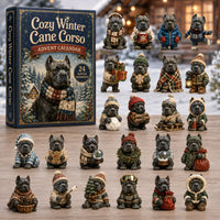 Calendrier de l'Avent Cane Corso Hiver douillet 2026